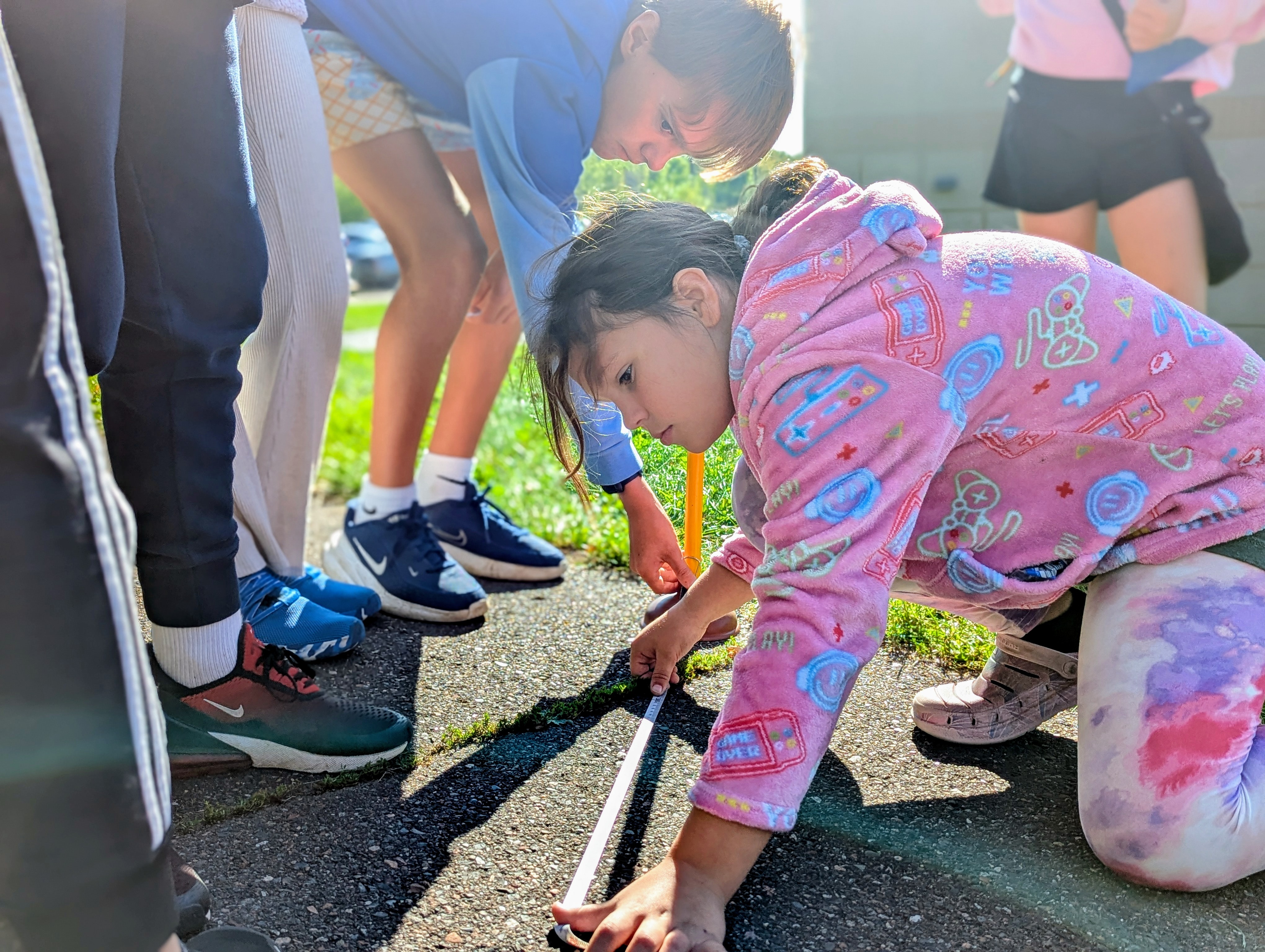 Fifth grade science students 