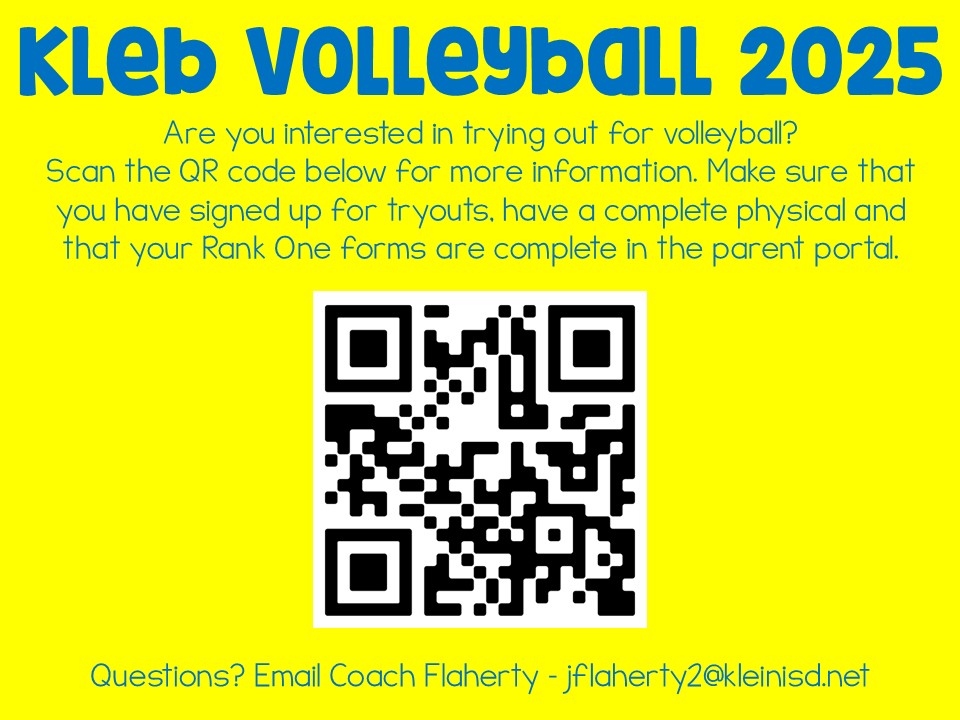 Volleyball Tryout Information
