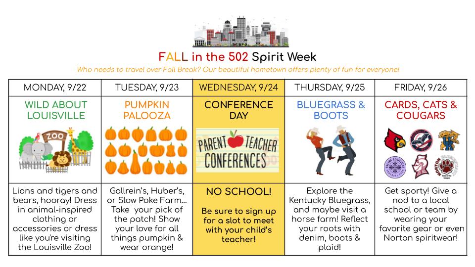 Fall Spirit Week