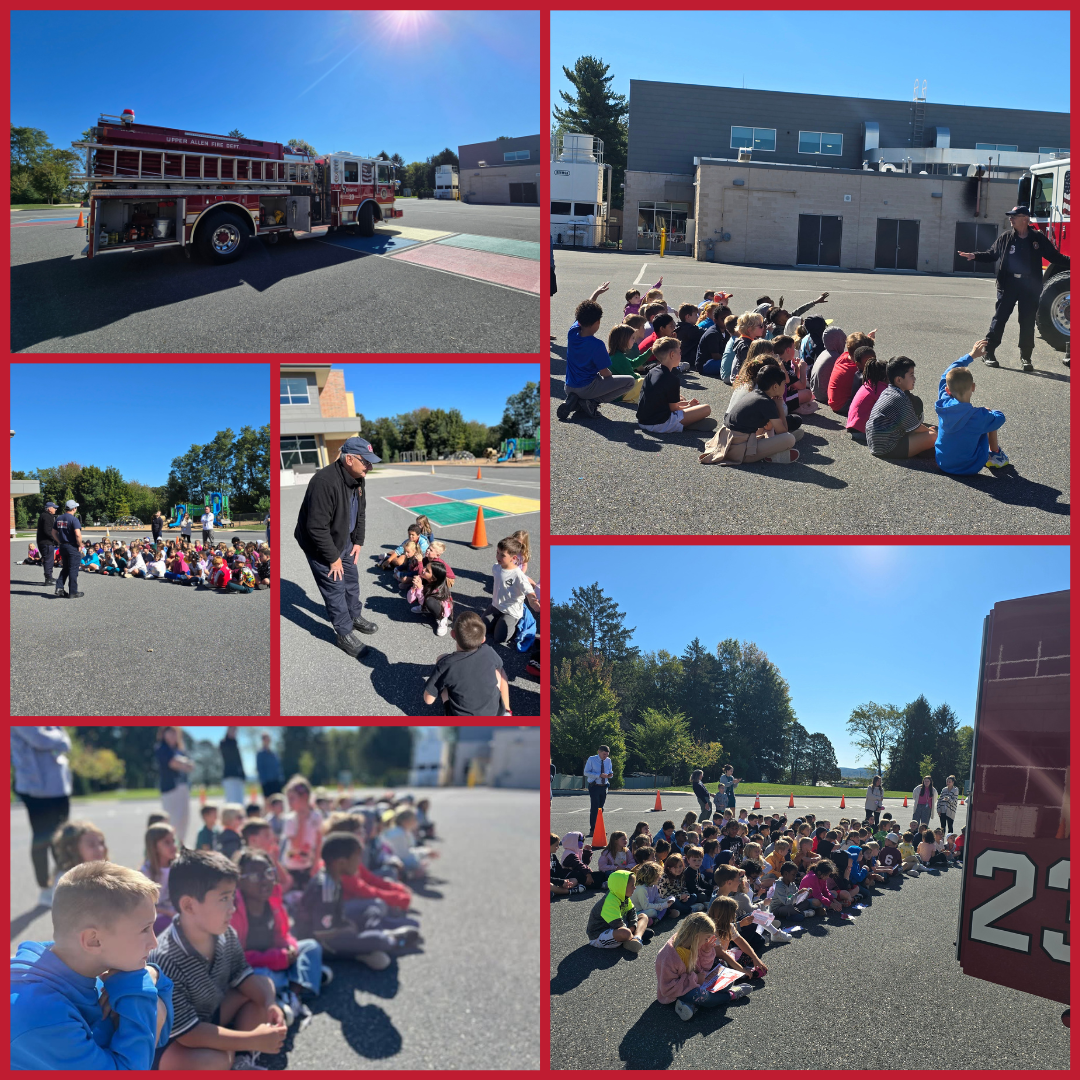 Fire Truck Visit Pics