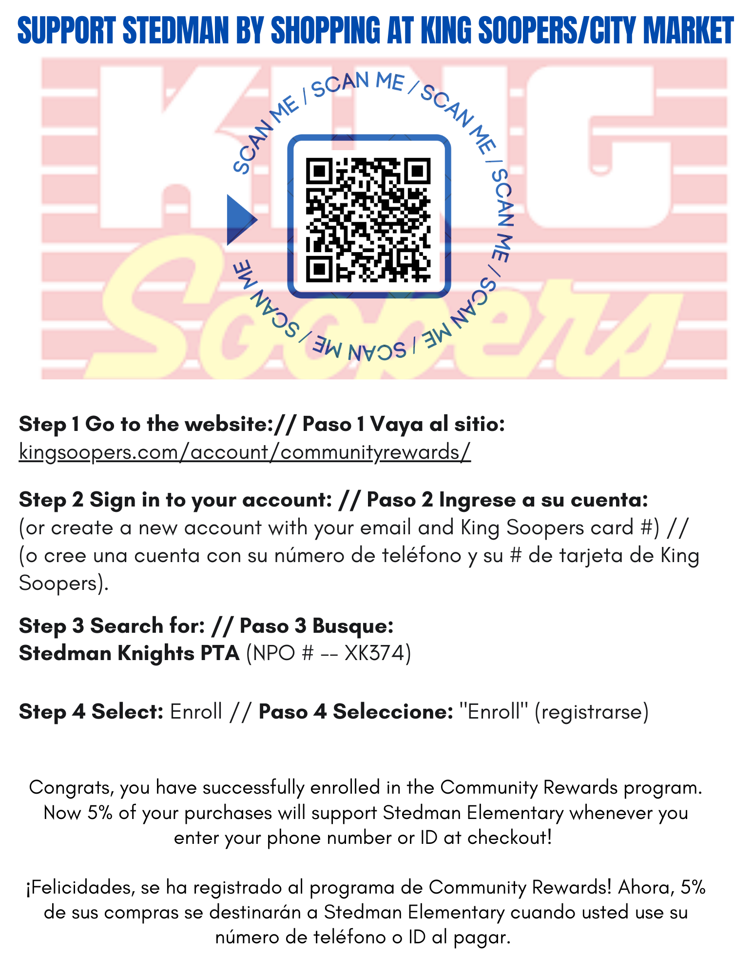 King Soopers Fundraiser