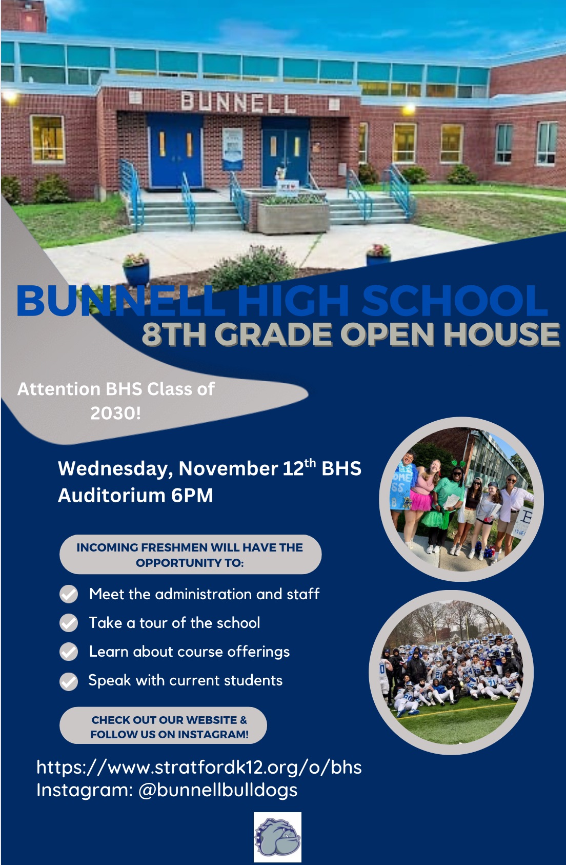 BHS 8th Grade Open House
