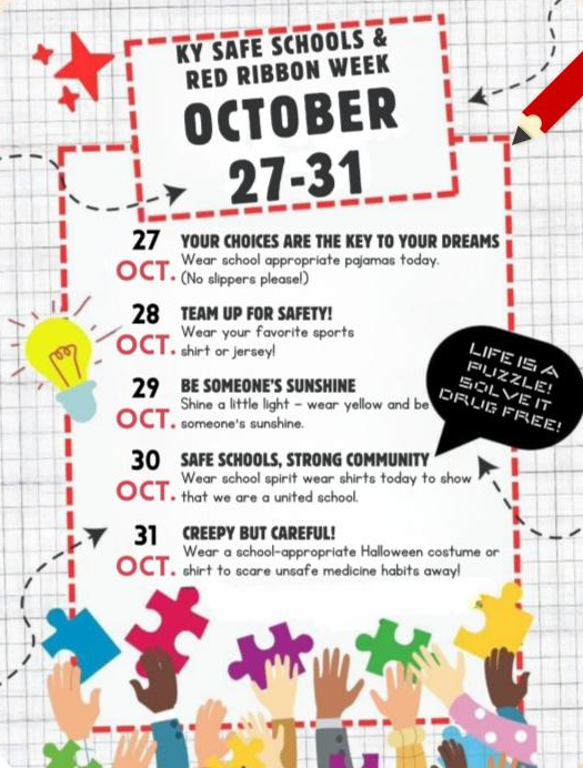 Red Ribbon Week Dress up days
