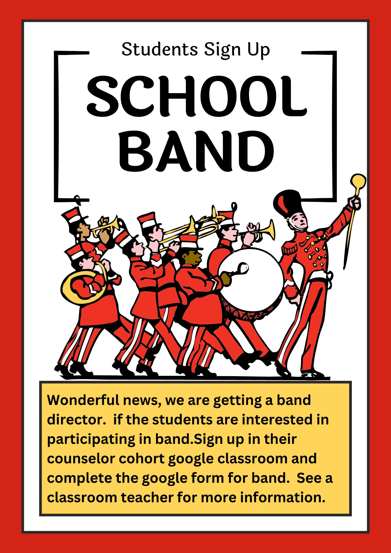 Band sign