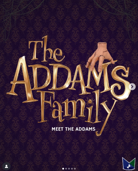The Addams Family Poster, Mav Theatre