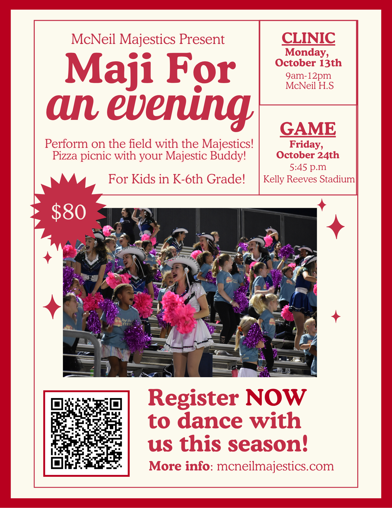 Maji for an Evening Flyer
