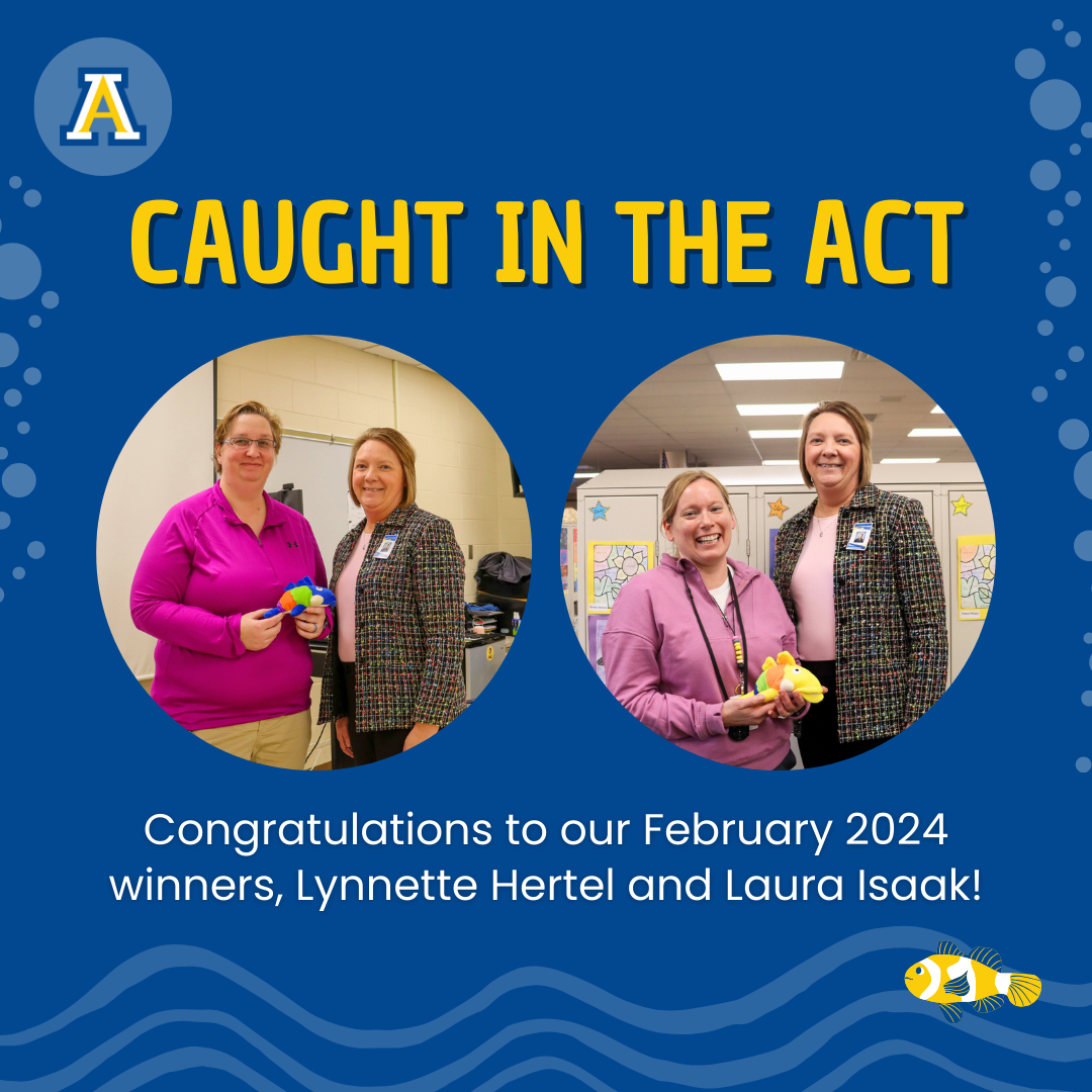 February 2024 Caught in the Act winners