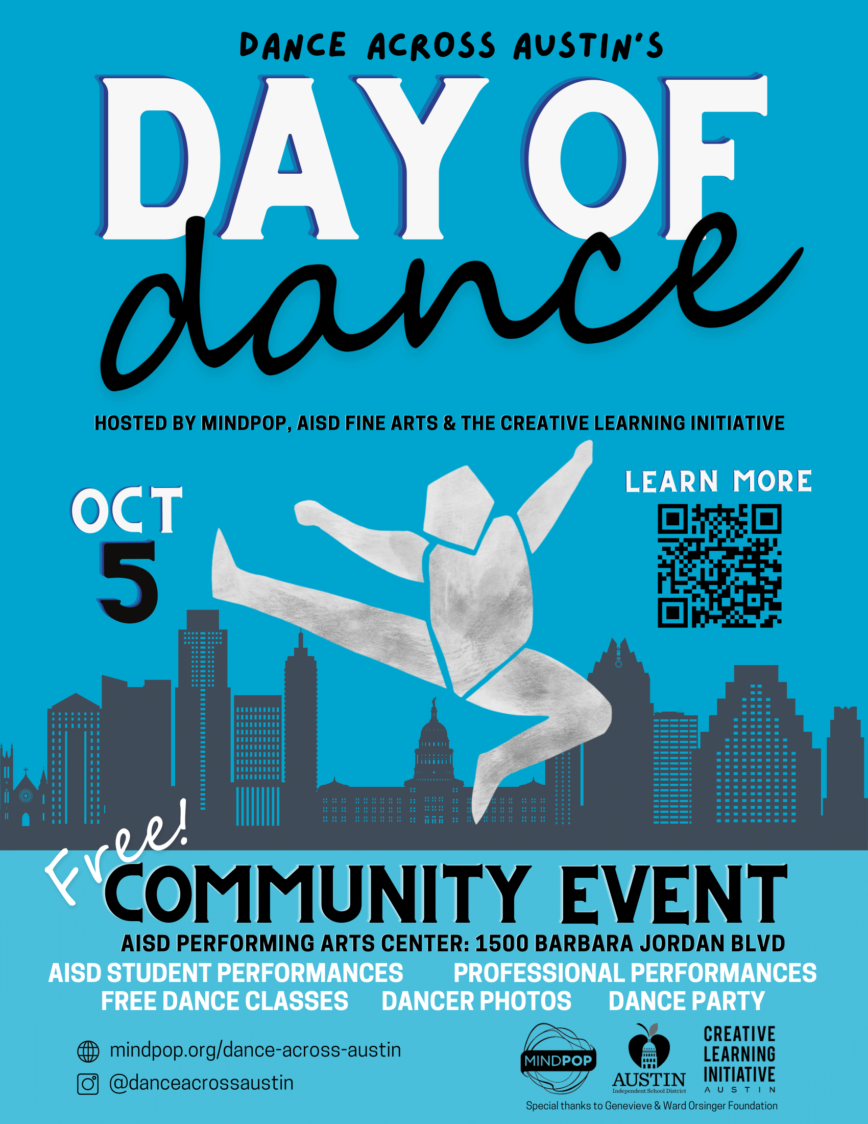 Flyer for Day of Dance