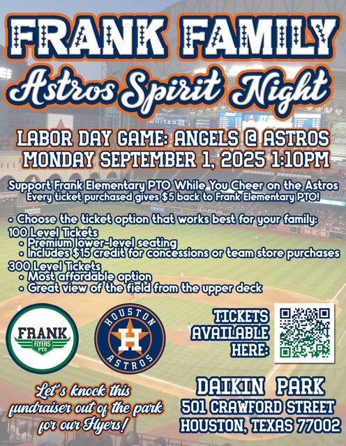 Astros Spirit Night 