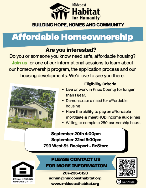 Habitat for Humanity information