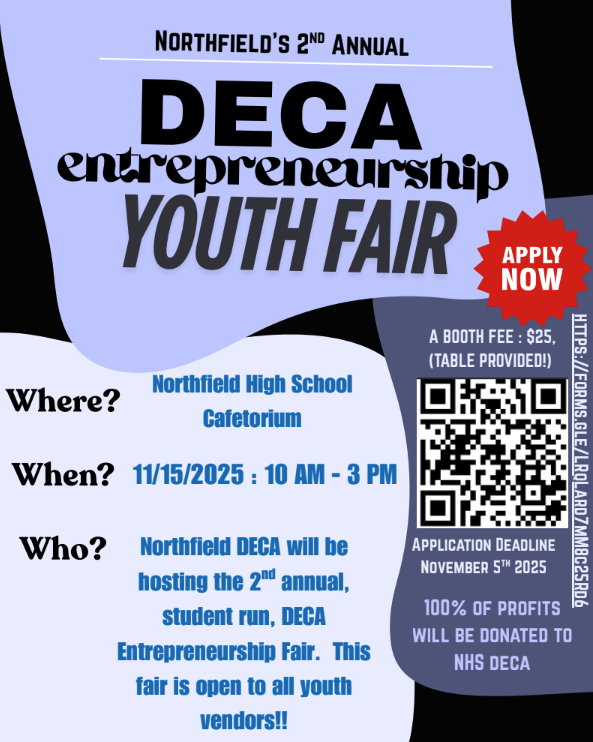 northfield entrepreneurship youth fair 11/15 10-3pm