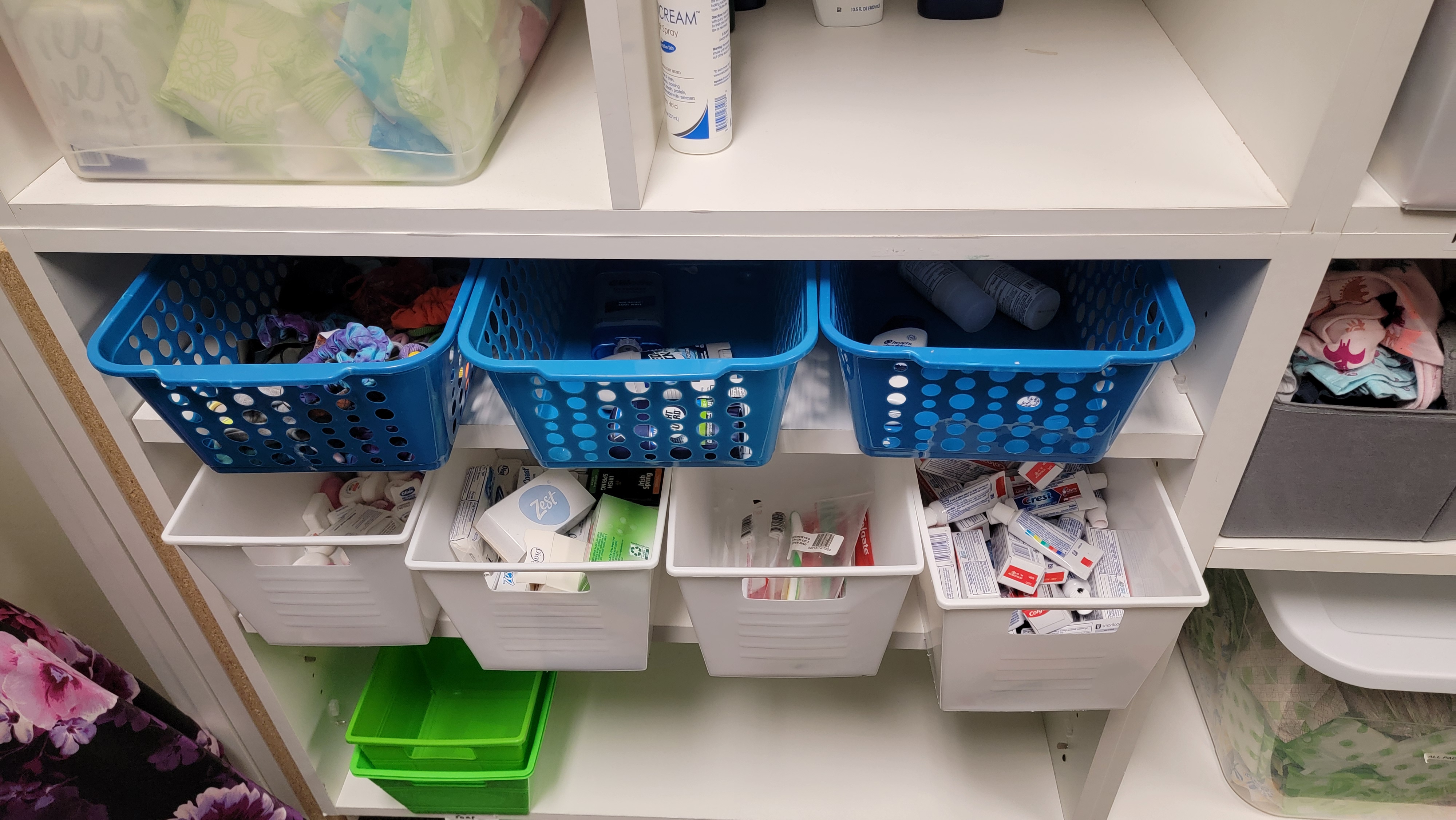 ALC Resource Room - hygiene items