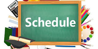 Schedule