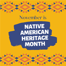 november is native american heritage month