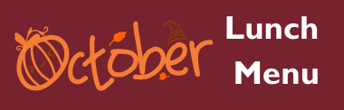 Oct Lunch Menu