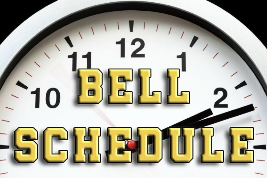 Bell Schedule graphic