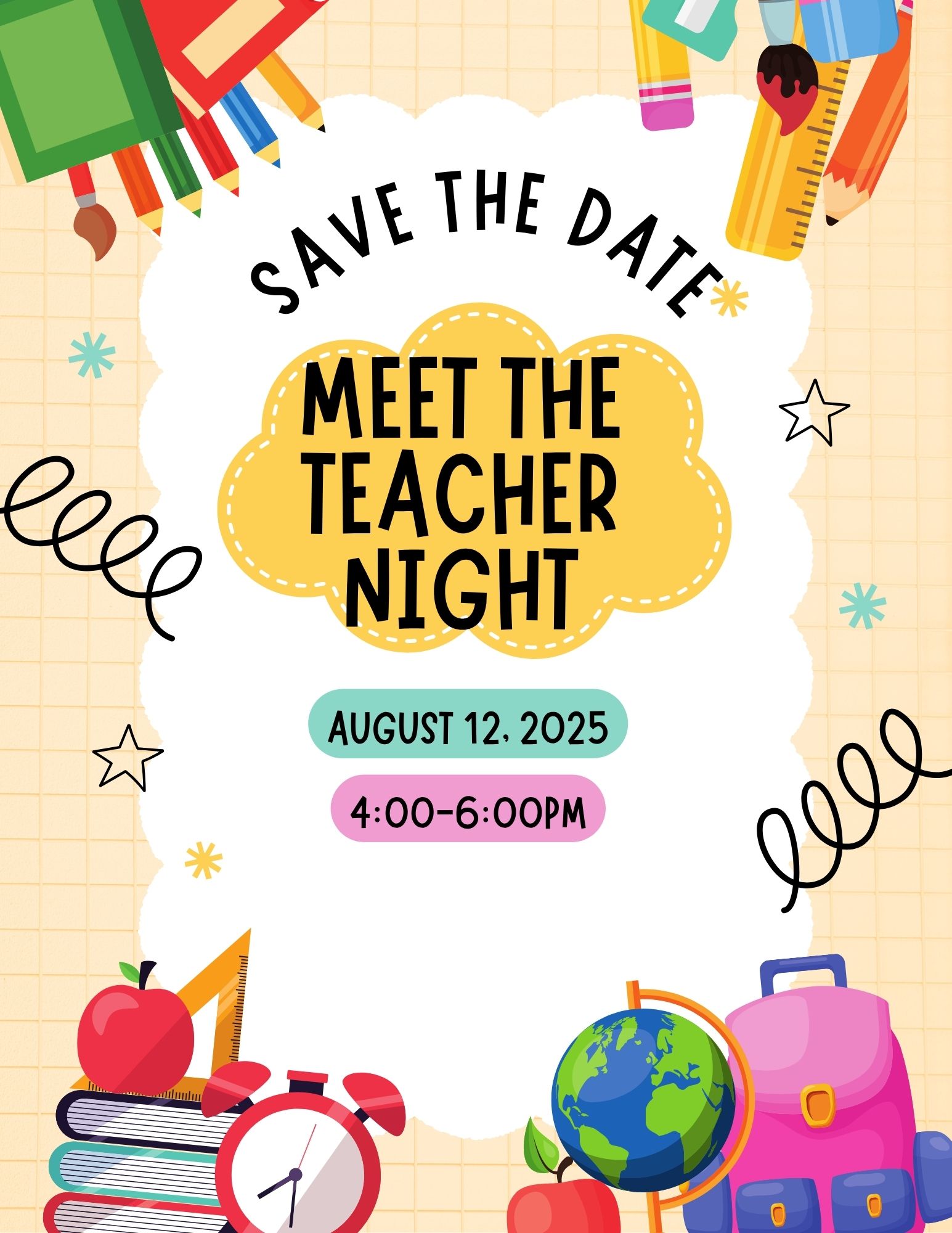 NJES Meet the Teacher Night August 2025