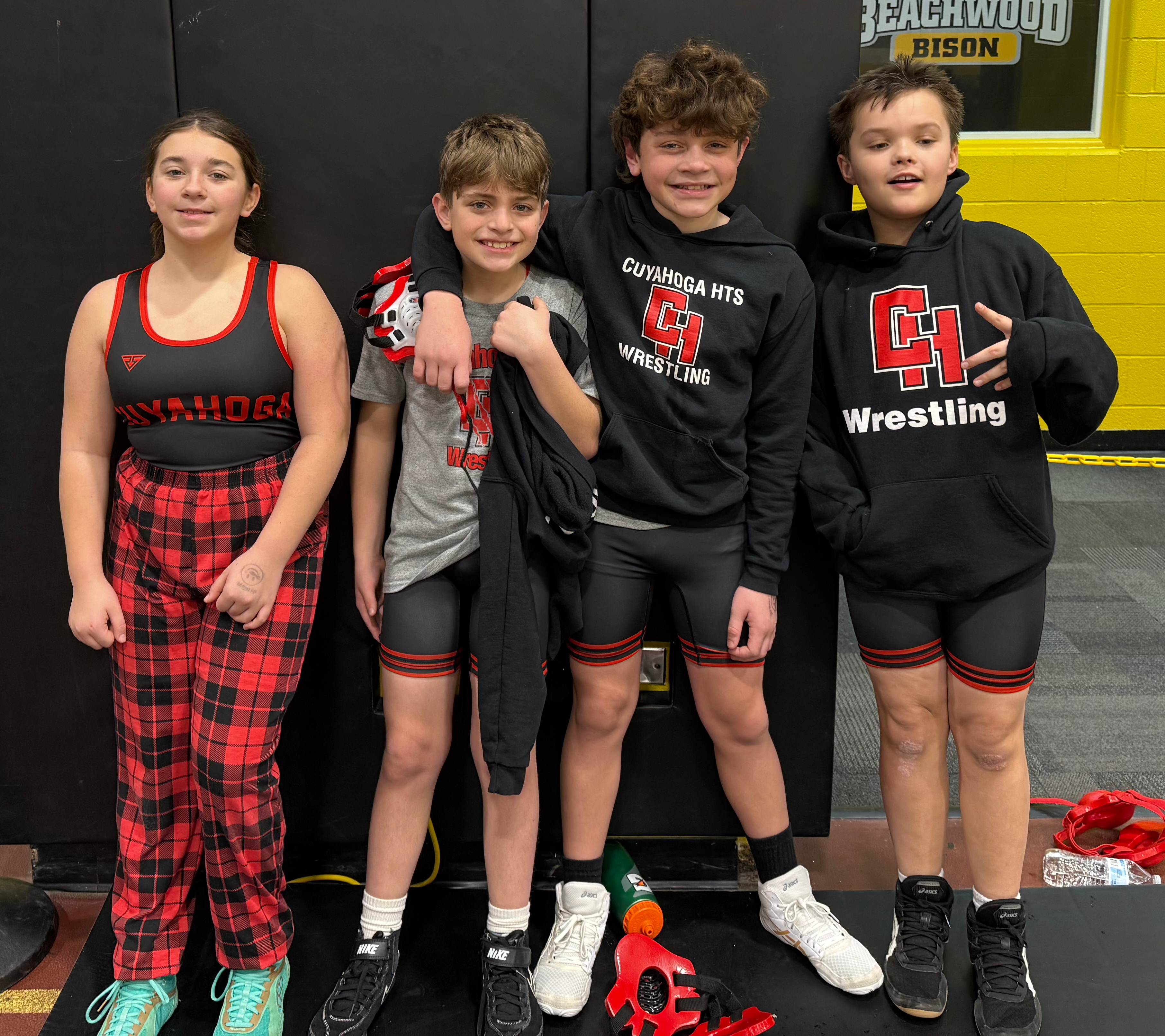 youth wrestlers