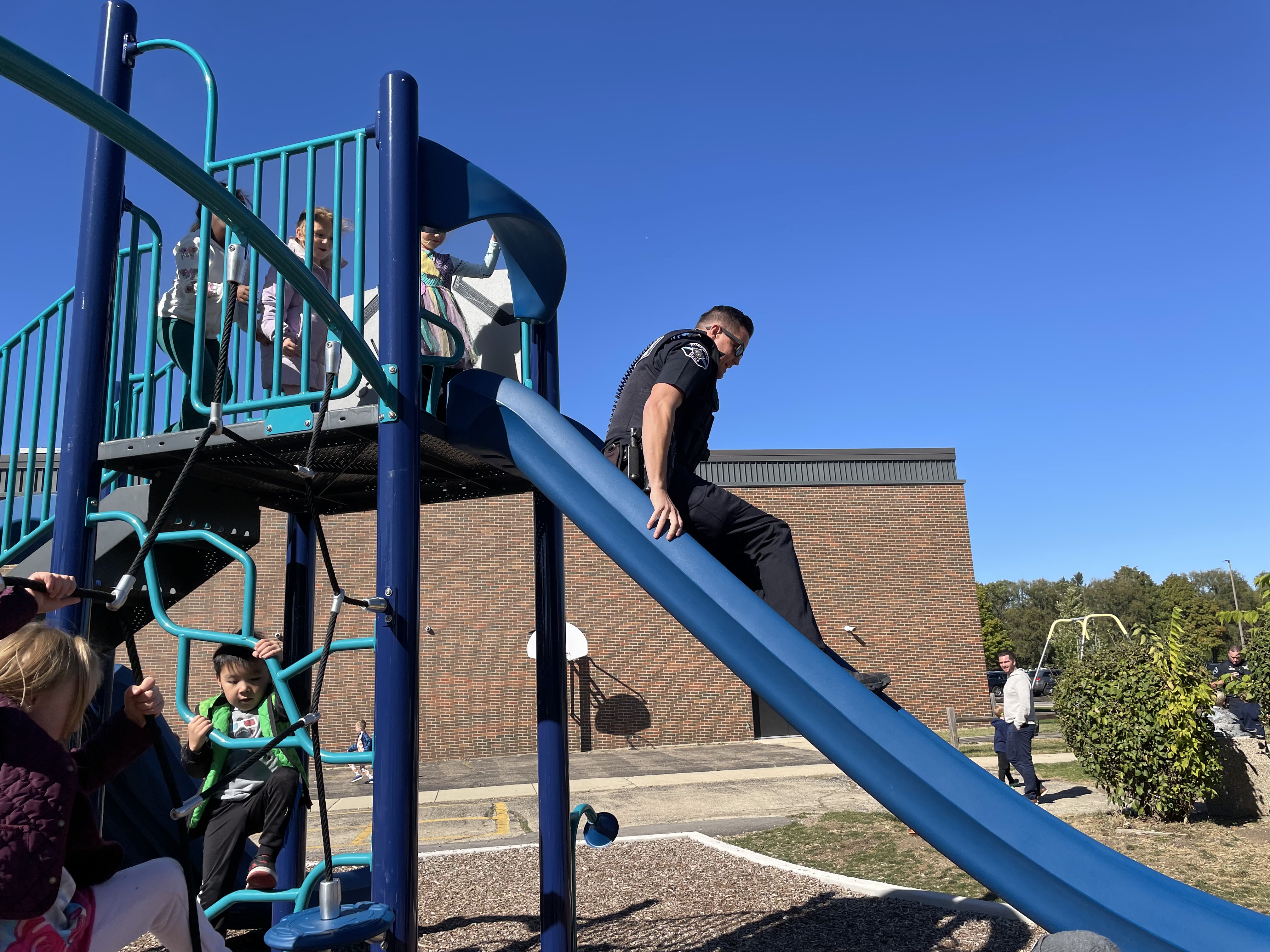 Warrenville PD visits Bower
