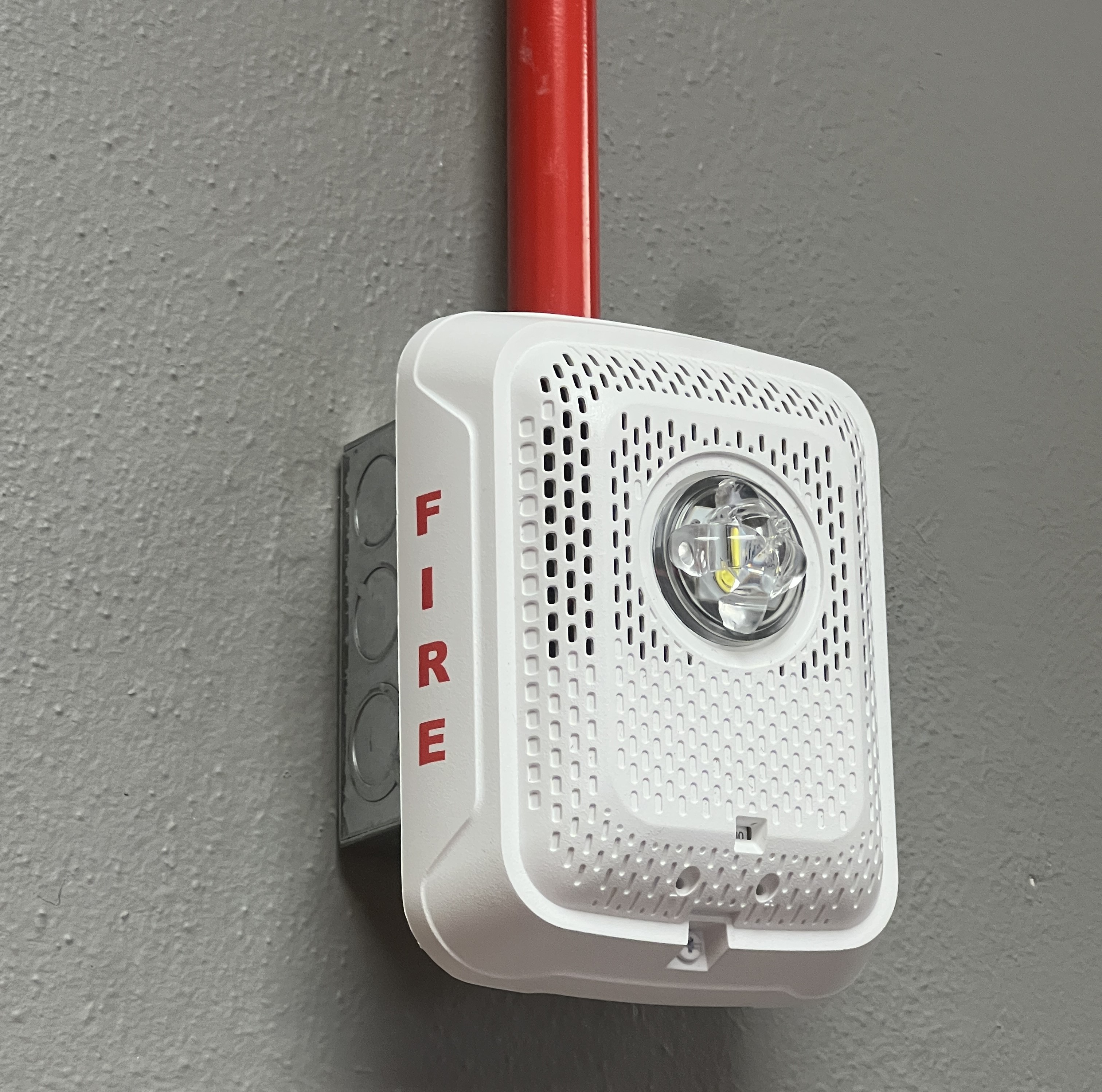 fire alarm upgrade project