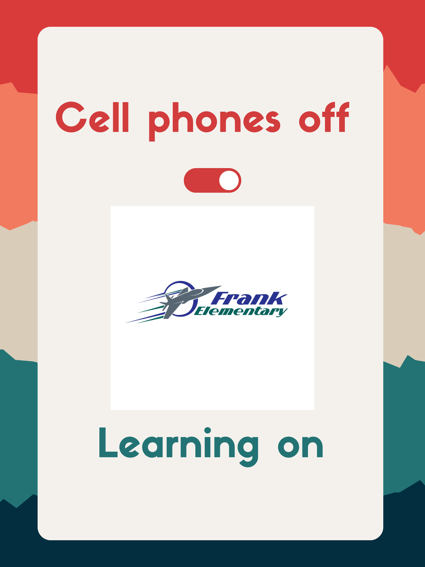 Frank is a Phone Free Campus