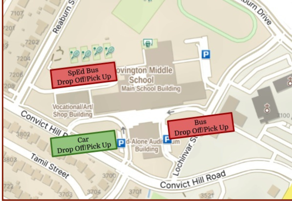 Drop Off/Pick up Procedures