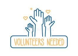 Volunteers Needed hands and hearts