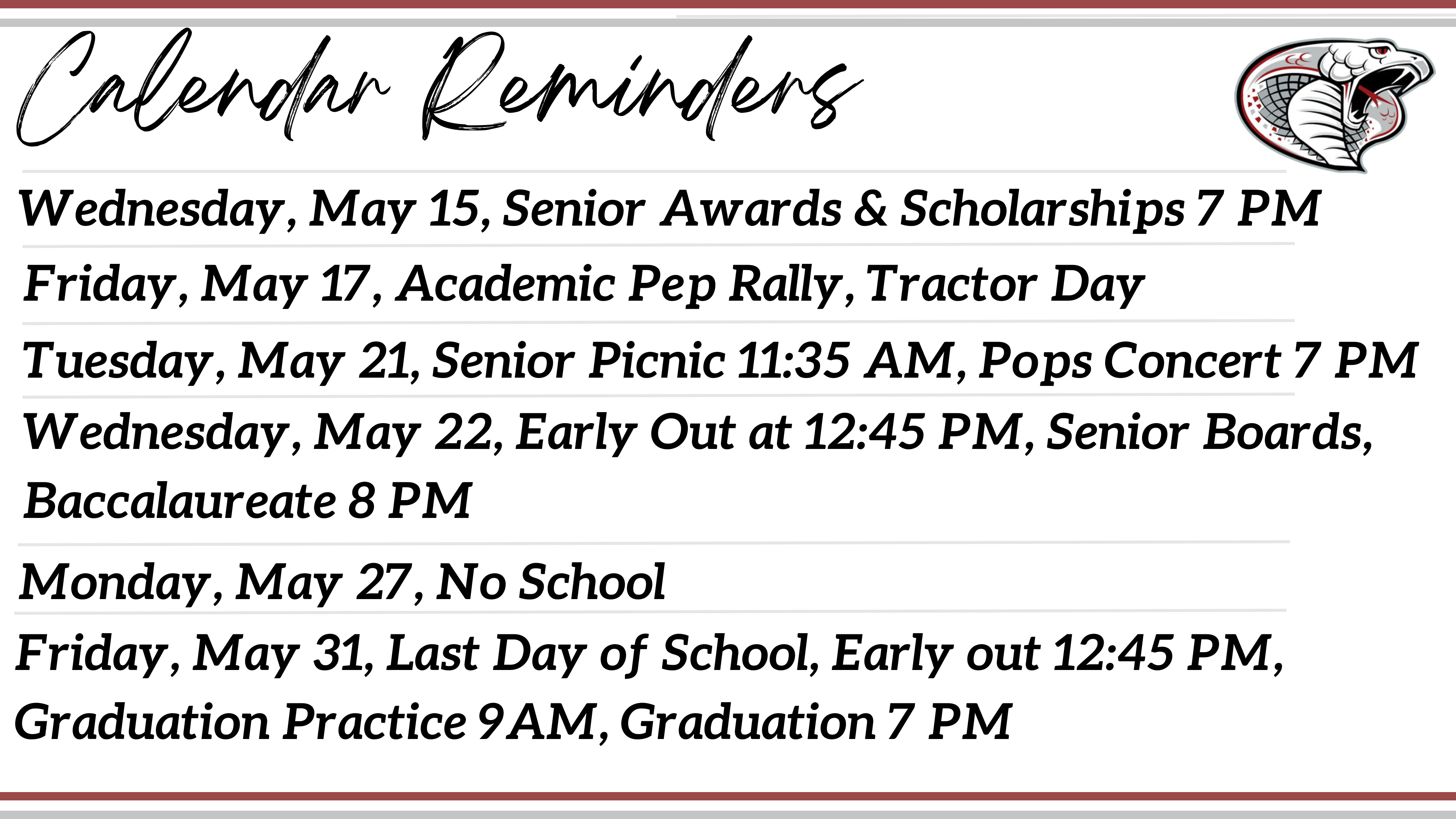 calendar