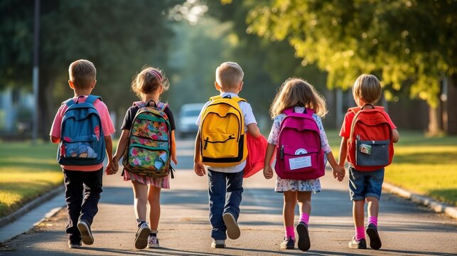 Children Walking