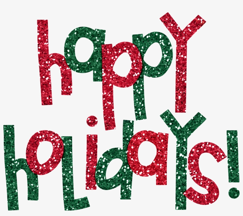 happy holidays graphic for December 2024 newsletter