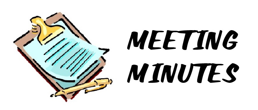meeting minutes clipboard