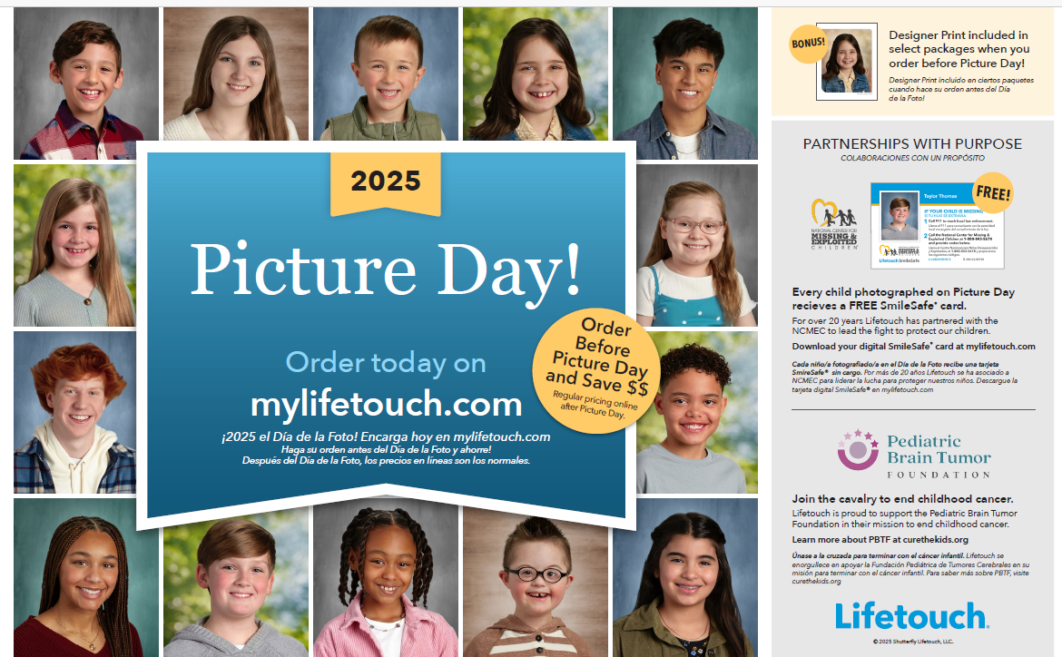 fall picture brochure graphic