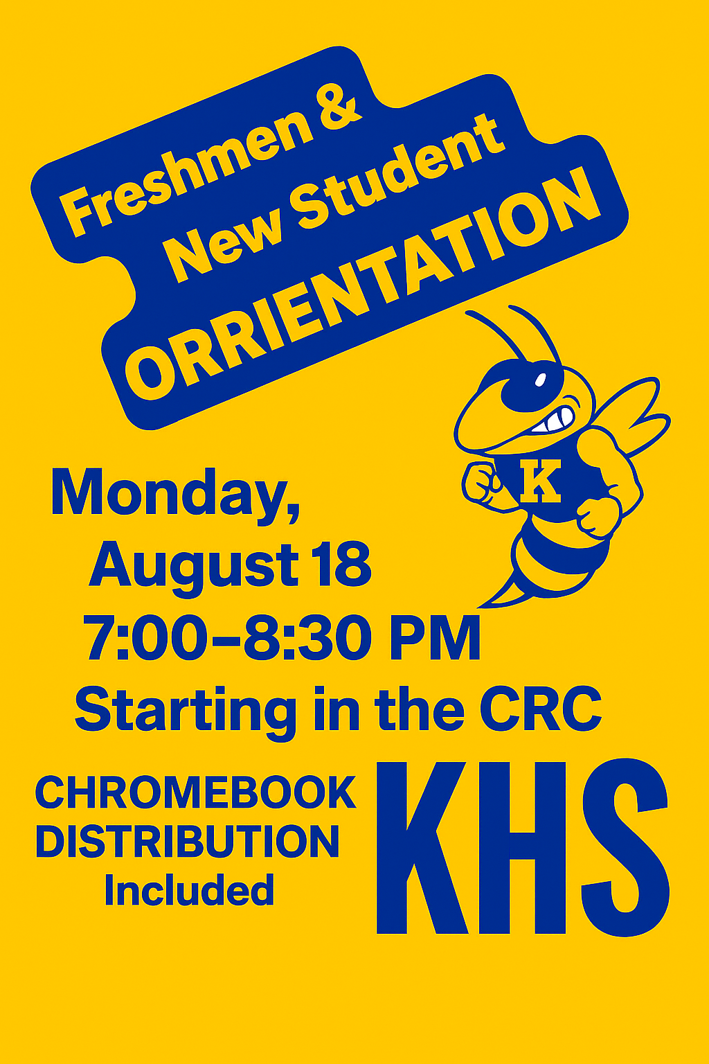 Orientation graphic