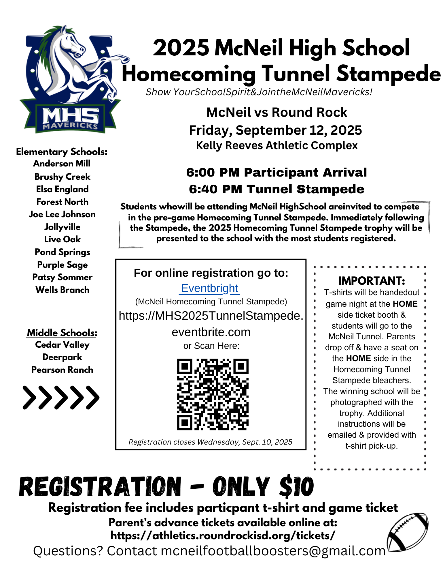 2025 Tunnel Stampede Flyer