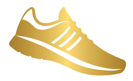 golden sneaker