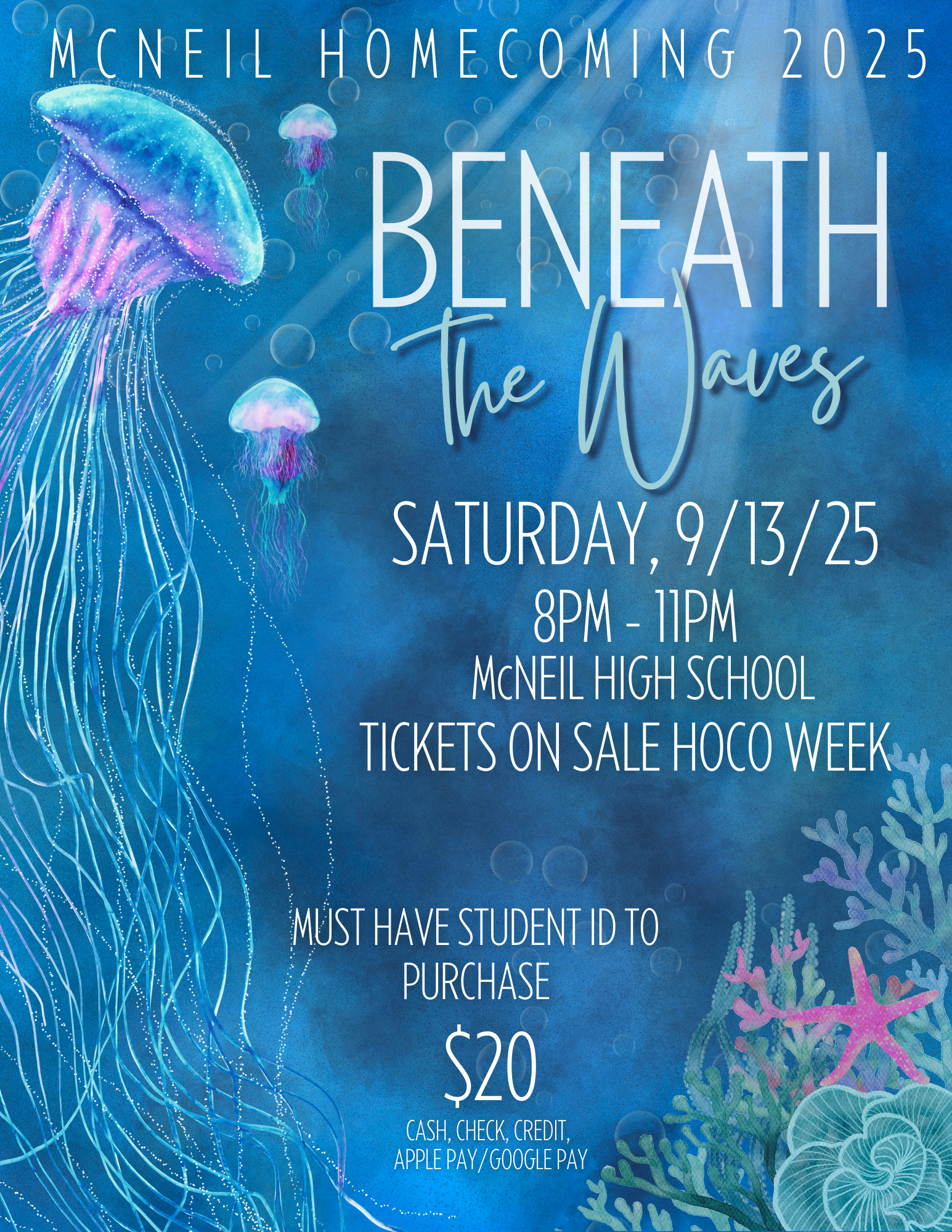 Homecoming Dance Flyer