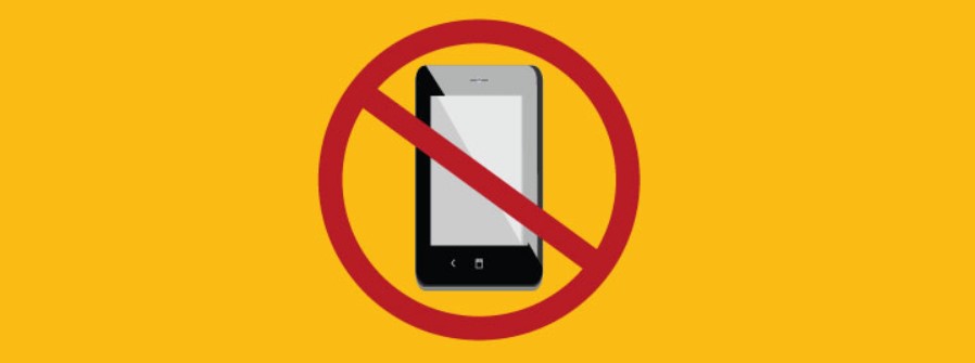 no cell phone