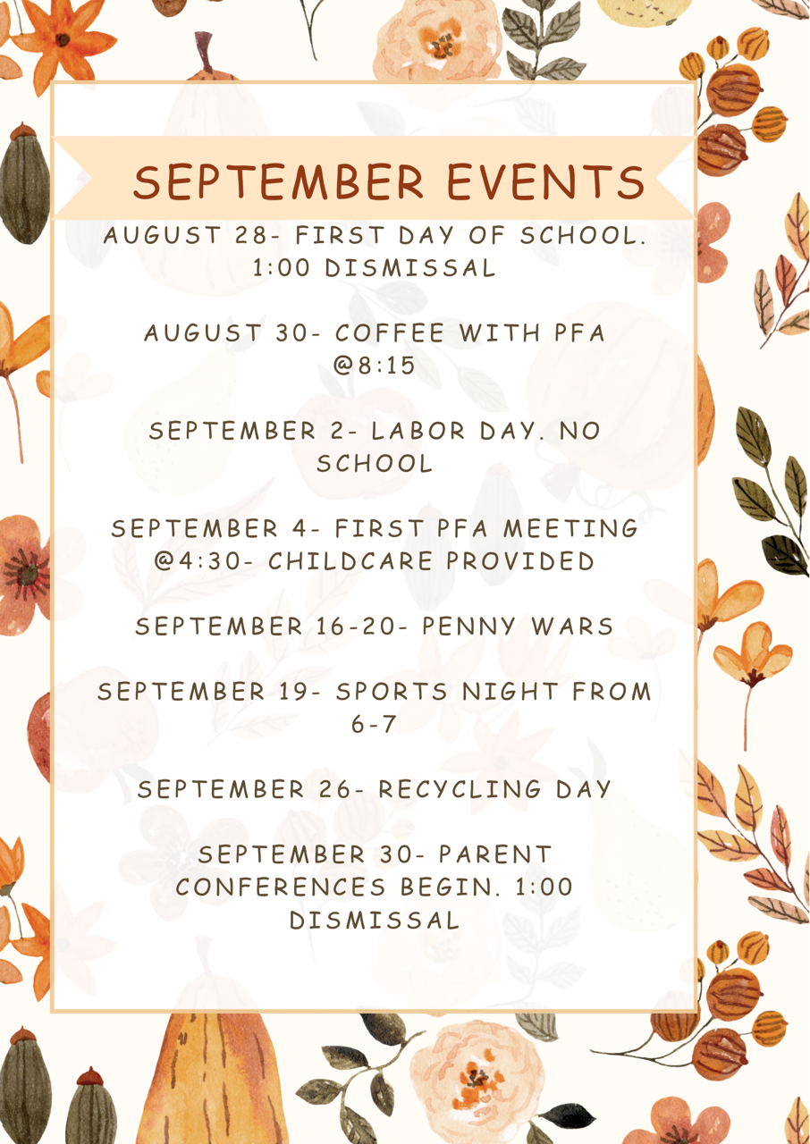 September Events