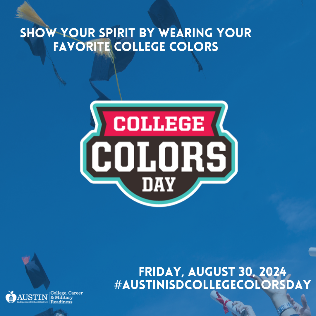 Flyer for College Colors Day