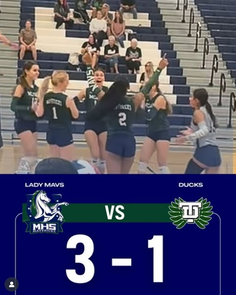 Volleyball beats Taylor in ALL Matches!