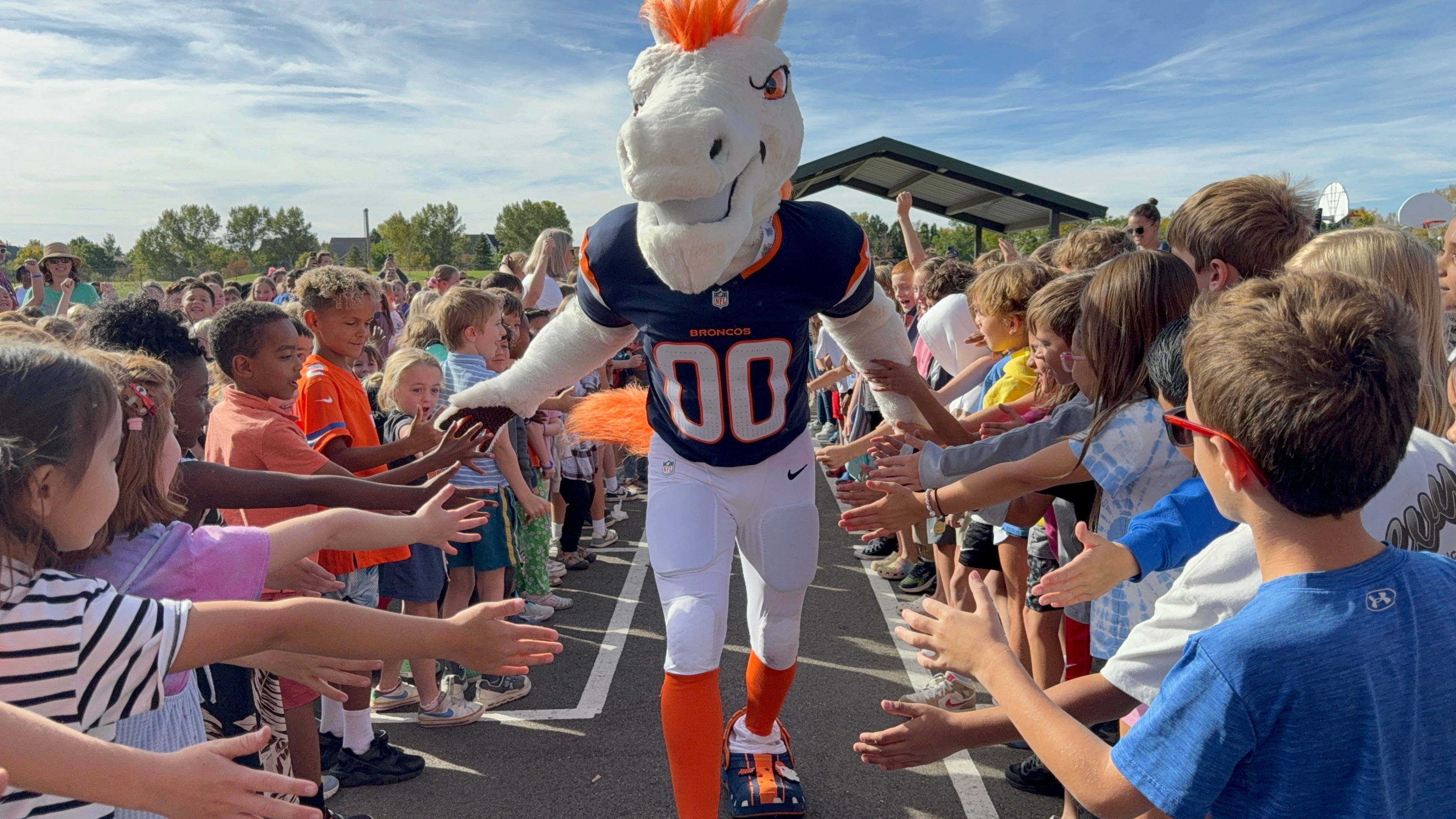 miles at book it to the creek celebration