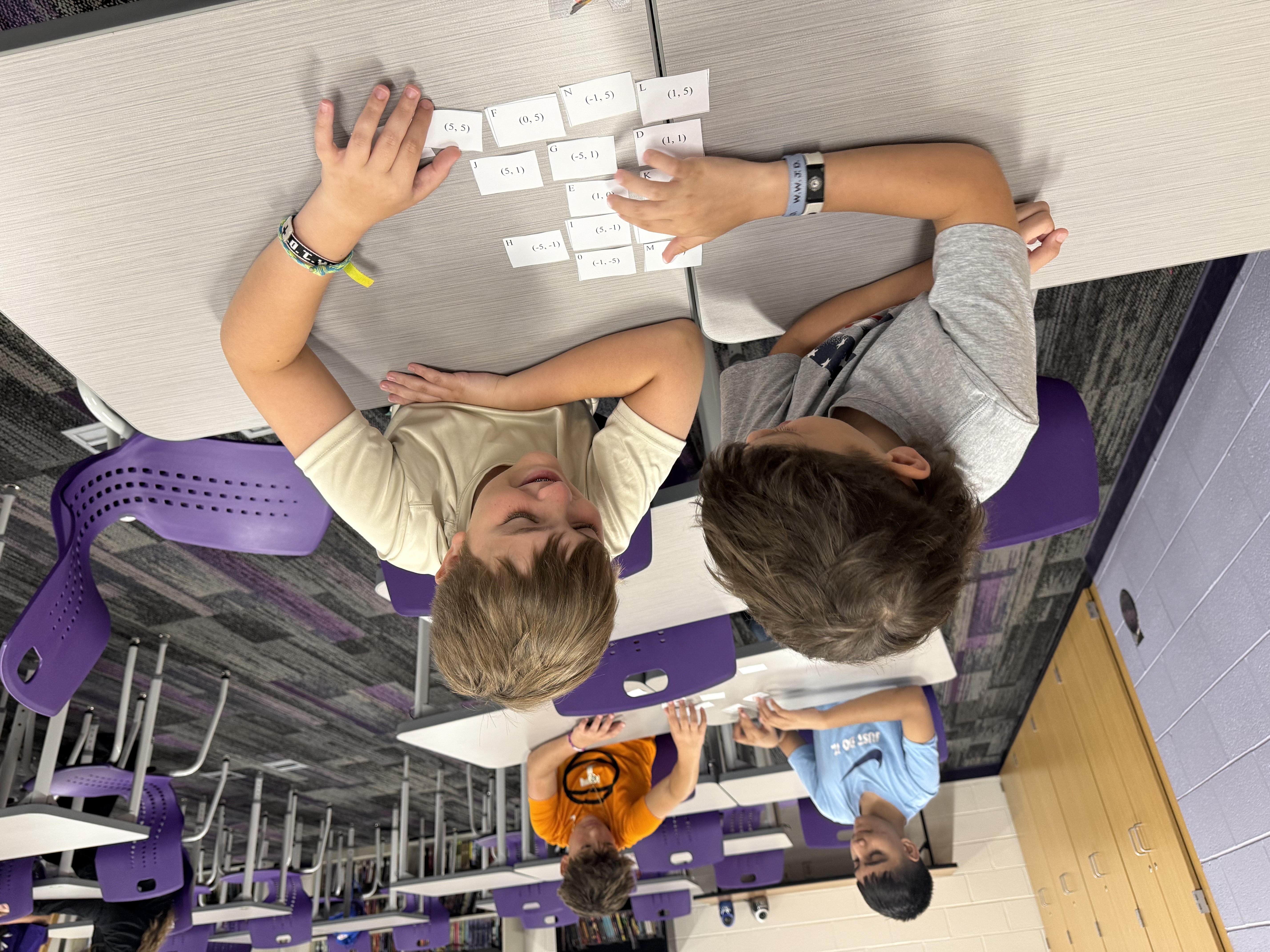 Students collaborating