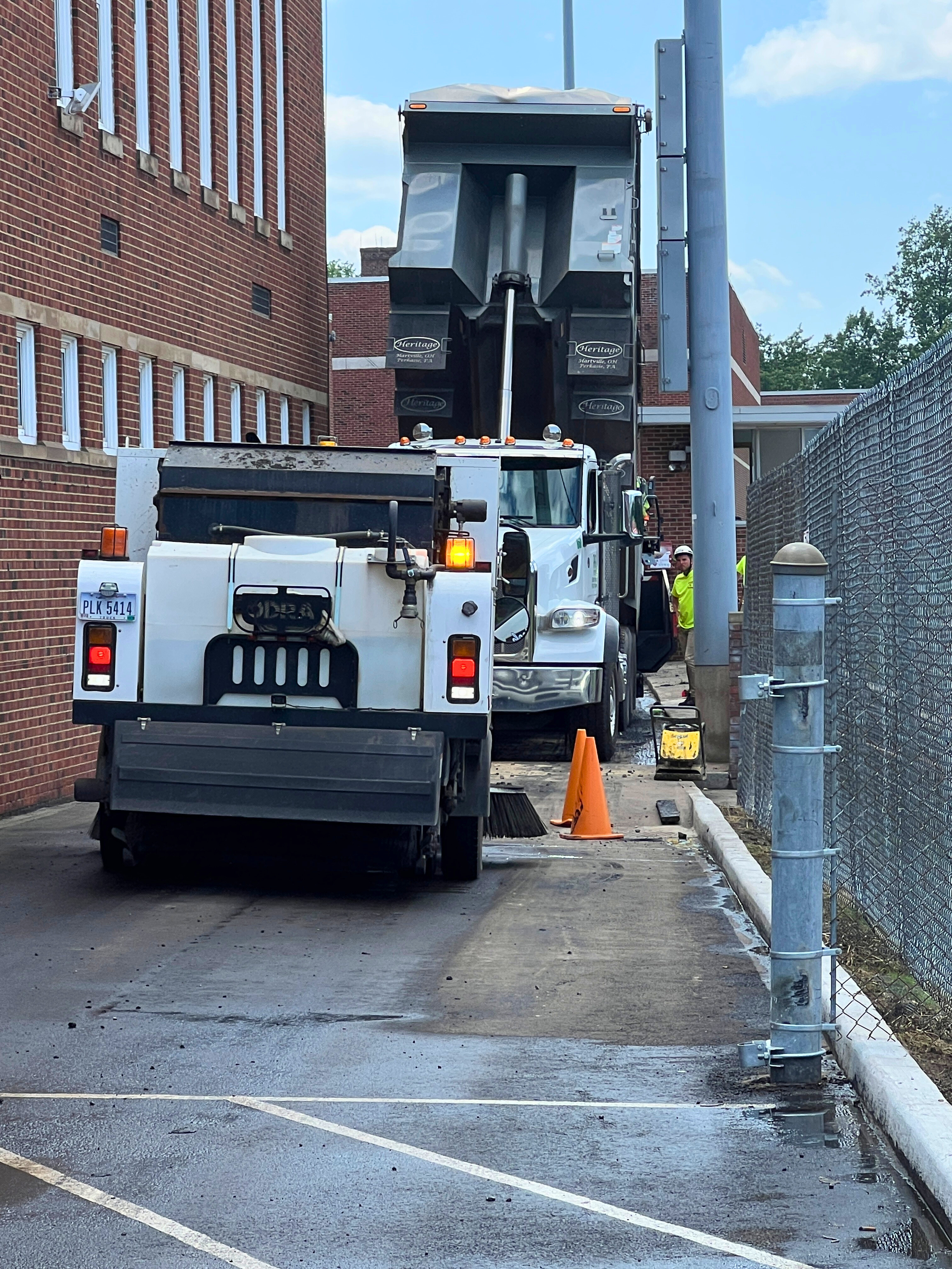 hillside stabilization project