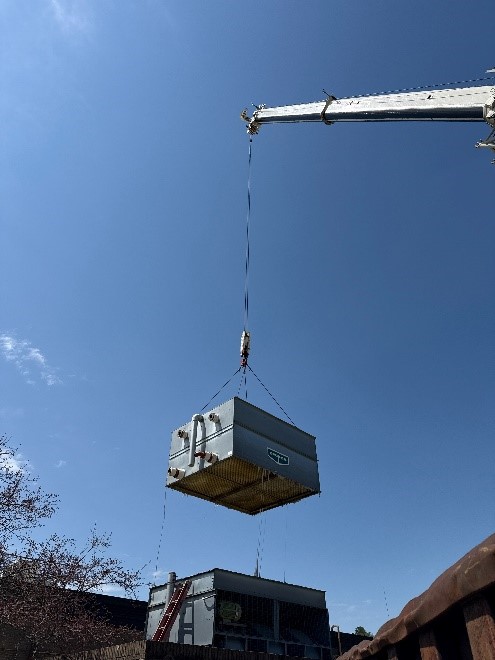 Removal of cooling tower.