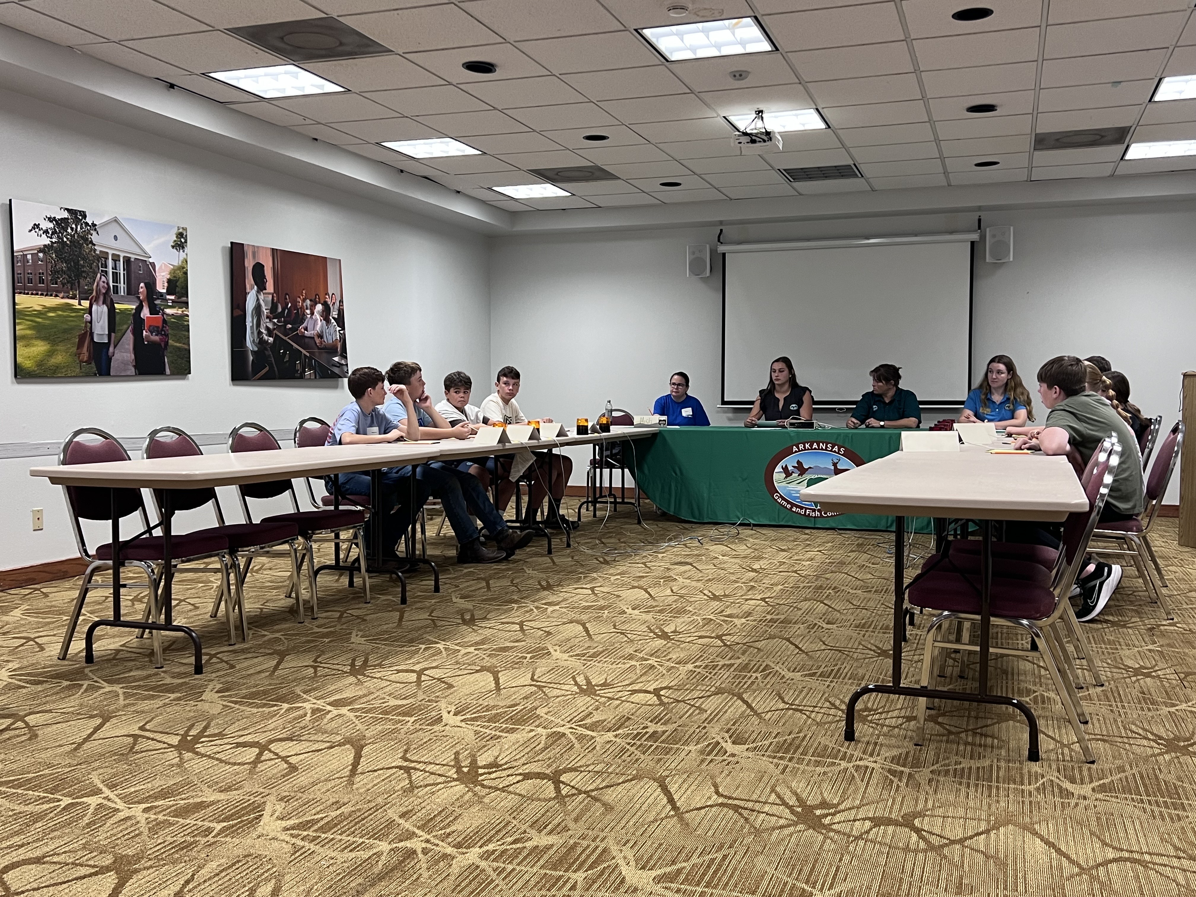 students at quizbowl