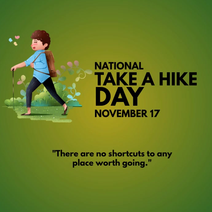 national take a hike day