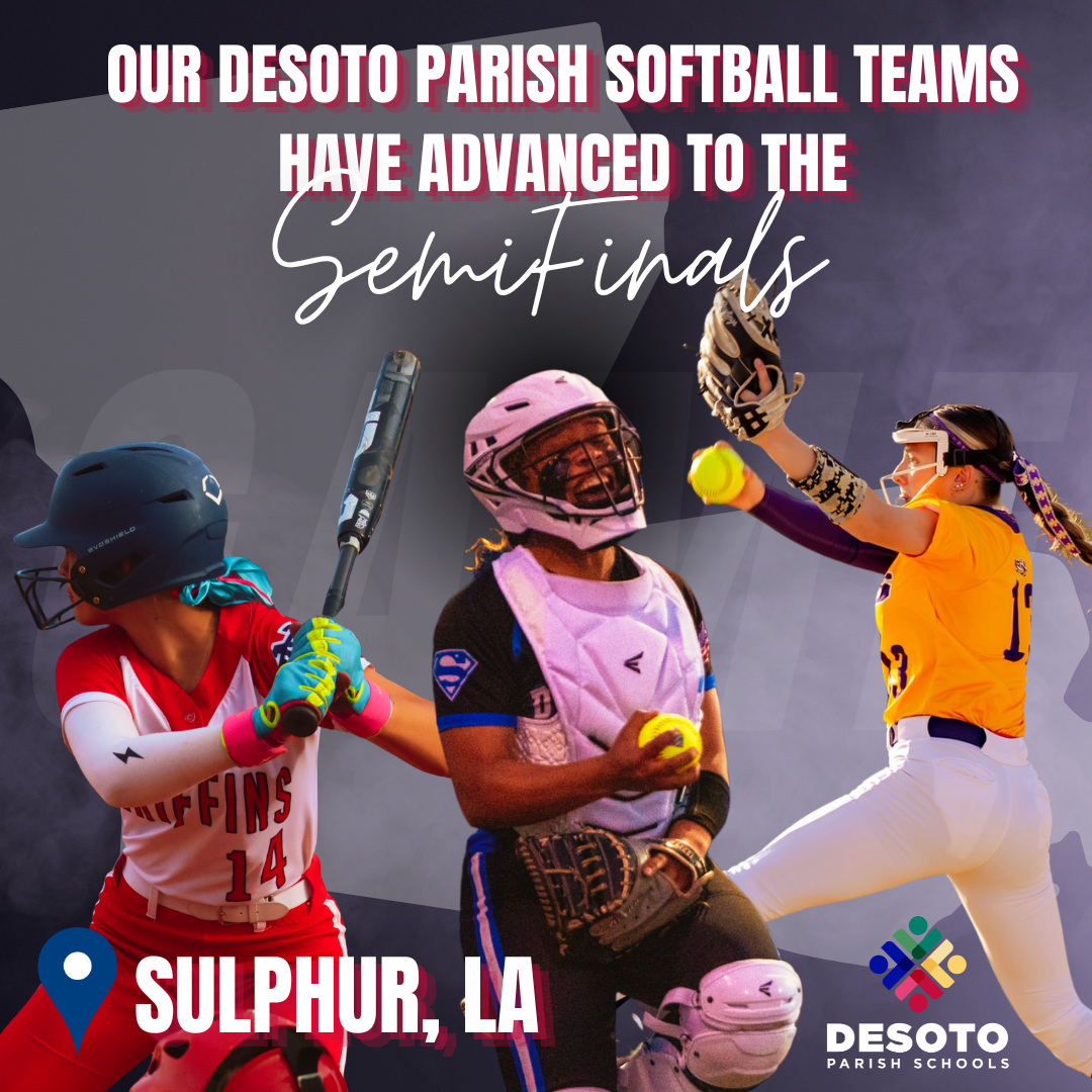 DeSoto Parish Schools Softball Graphic - Semifinals 