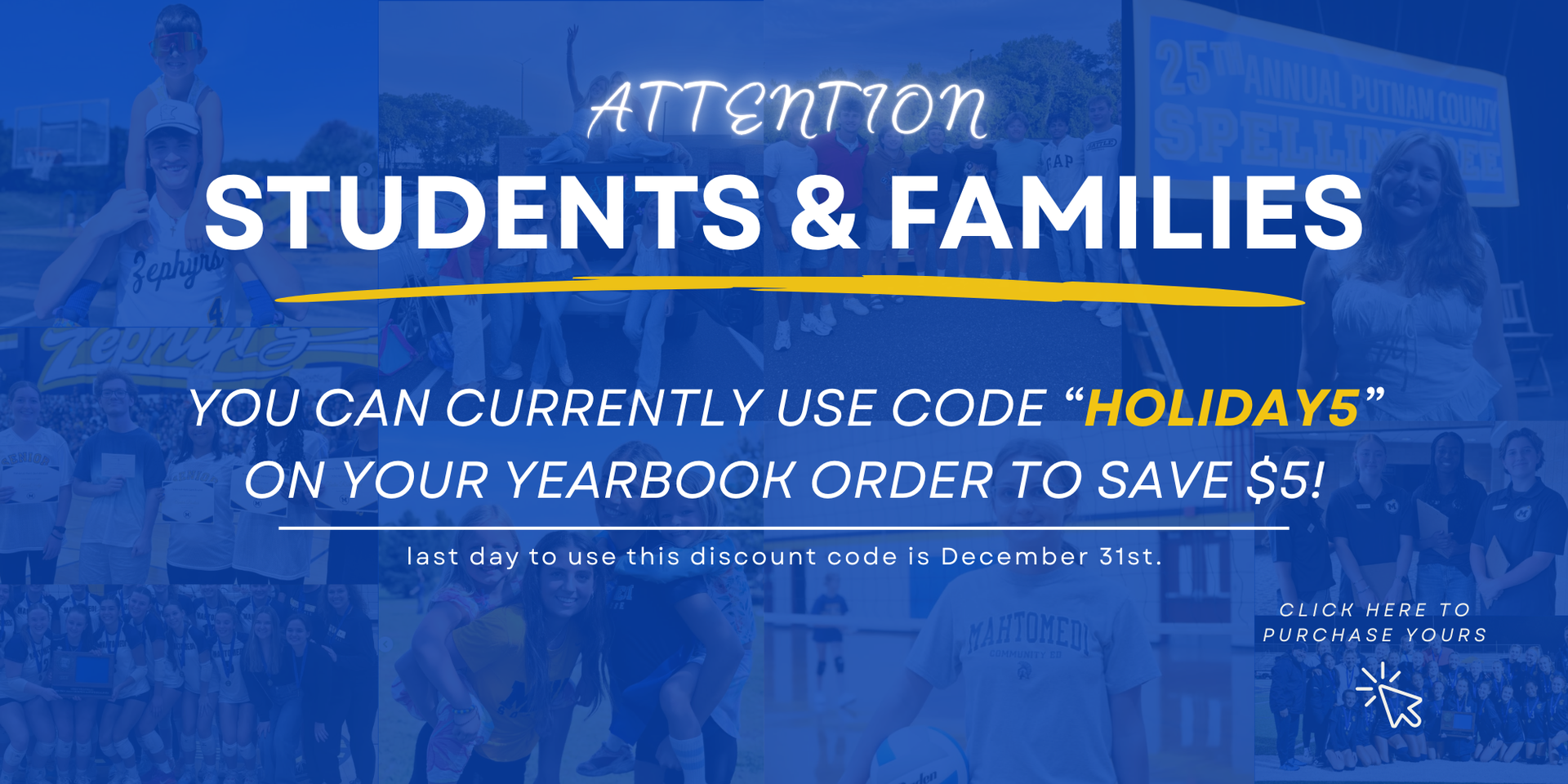 Purchase a yearbook