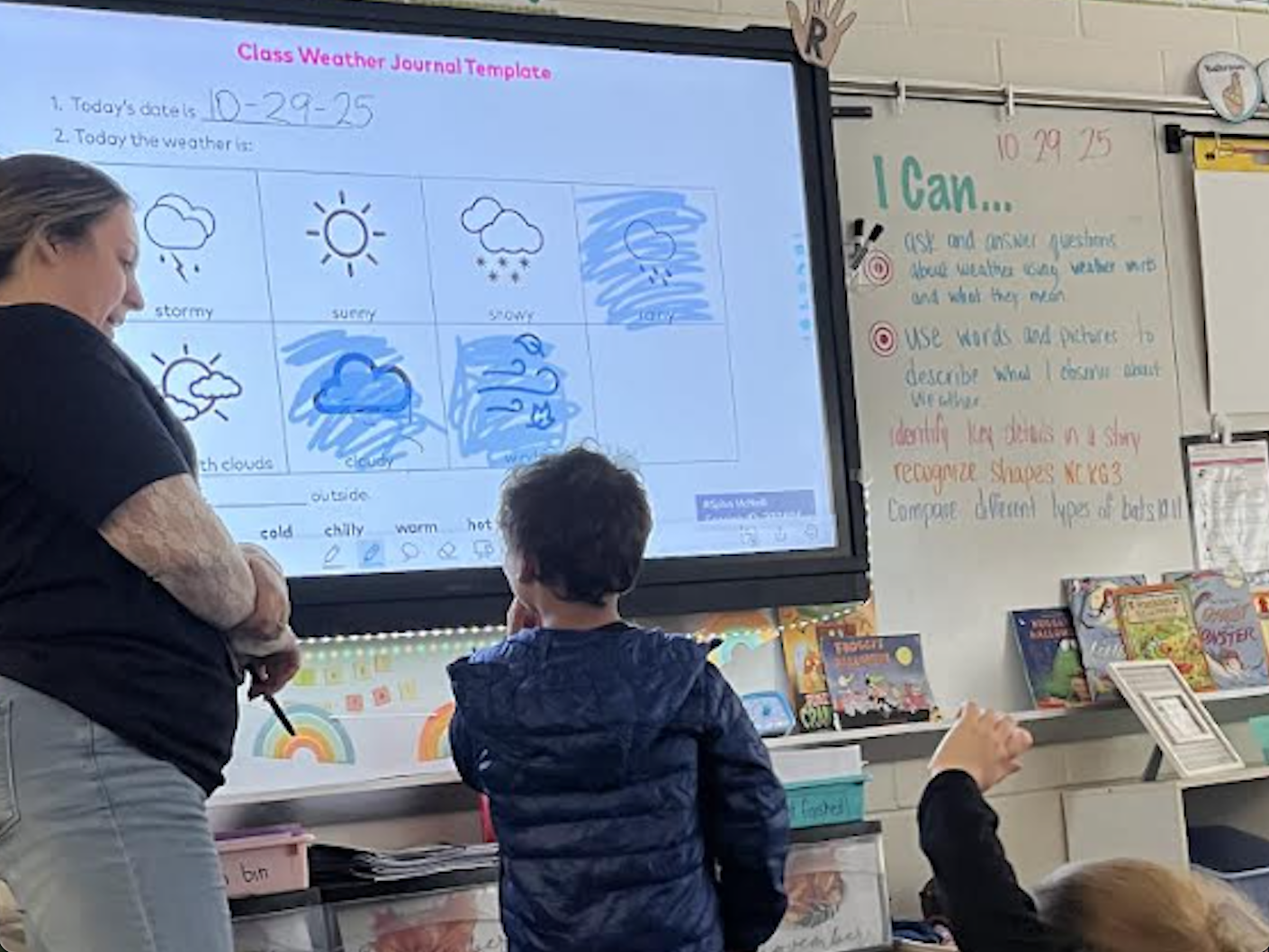 2nd grade teach kinder