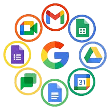 Google Logo and Workspace